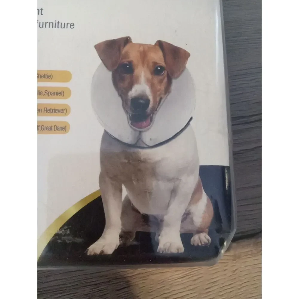umardoo inflatable Washable Scratch‎ And Bite Resistant Collar Size L